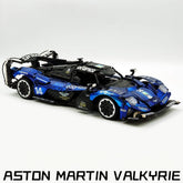 1: 8 Aston Martin Valkyrie Hypercar, Electroplated Dark Blue Customized Version(3869 Pcs)